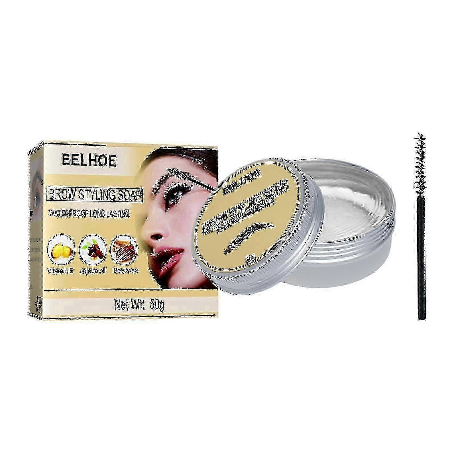 Eyebrow Shaping Cream Cross-border Three-dimensional Plastic Eyebrow Transparent Refreshing Long-lasting Natural Ma