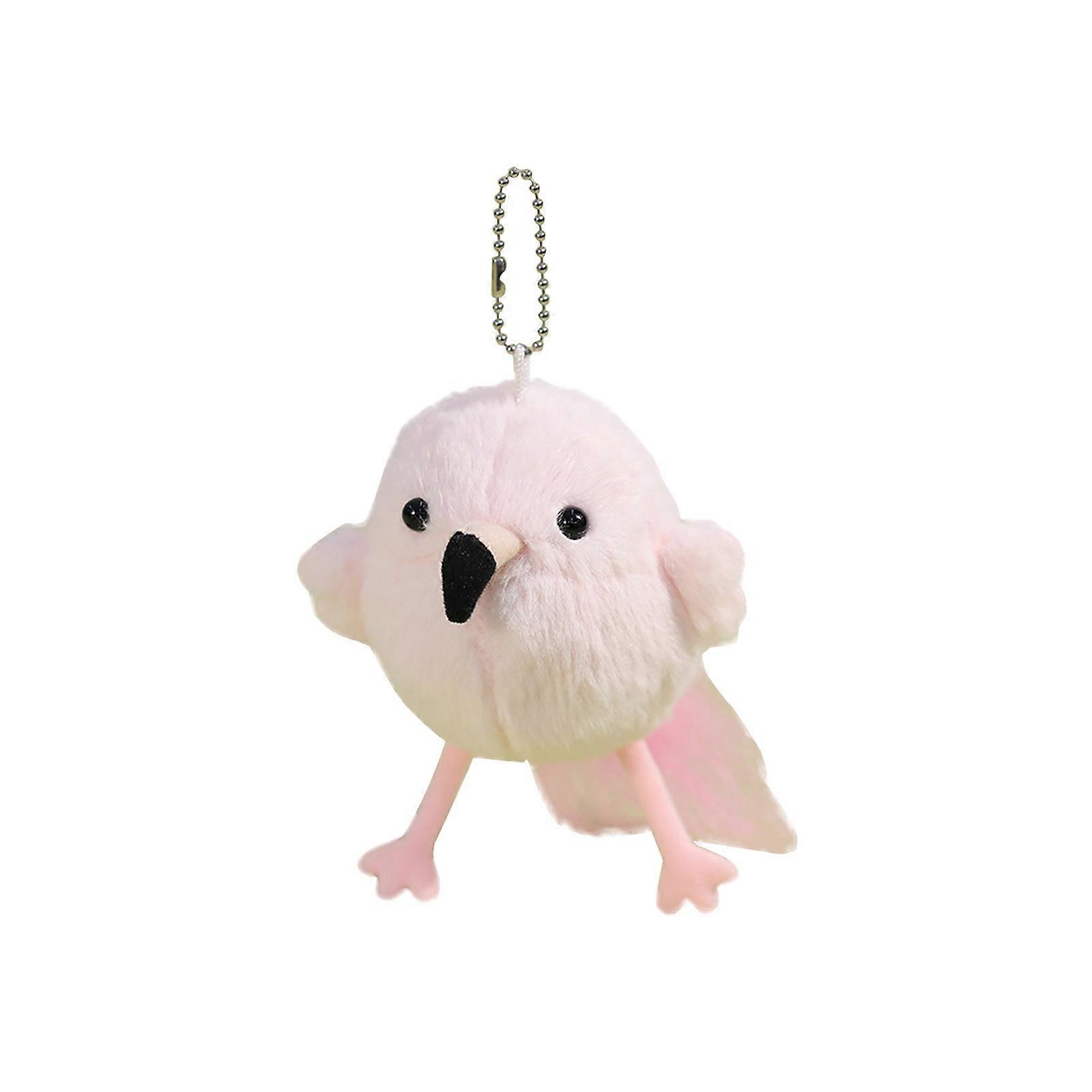 Interactive Soft Bird Toy For Babies Realistic Chirping Sound Gentle Fabric For Infant Sensory Stimulation Activity Learning And Engagement