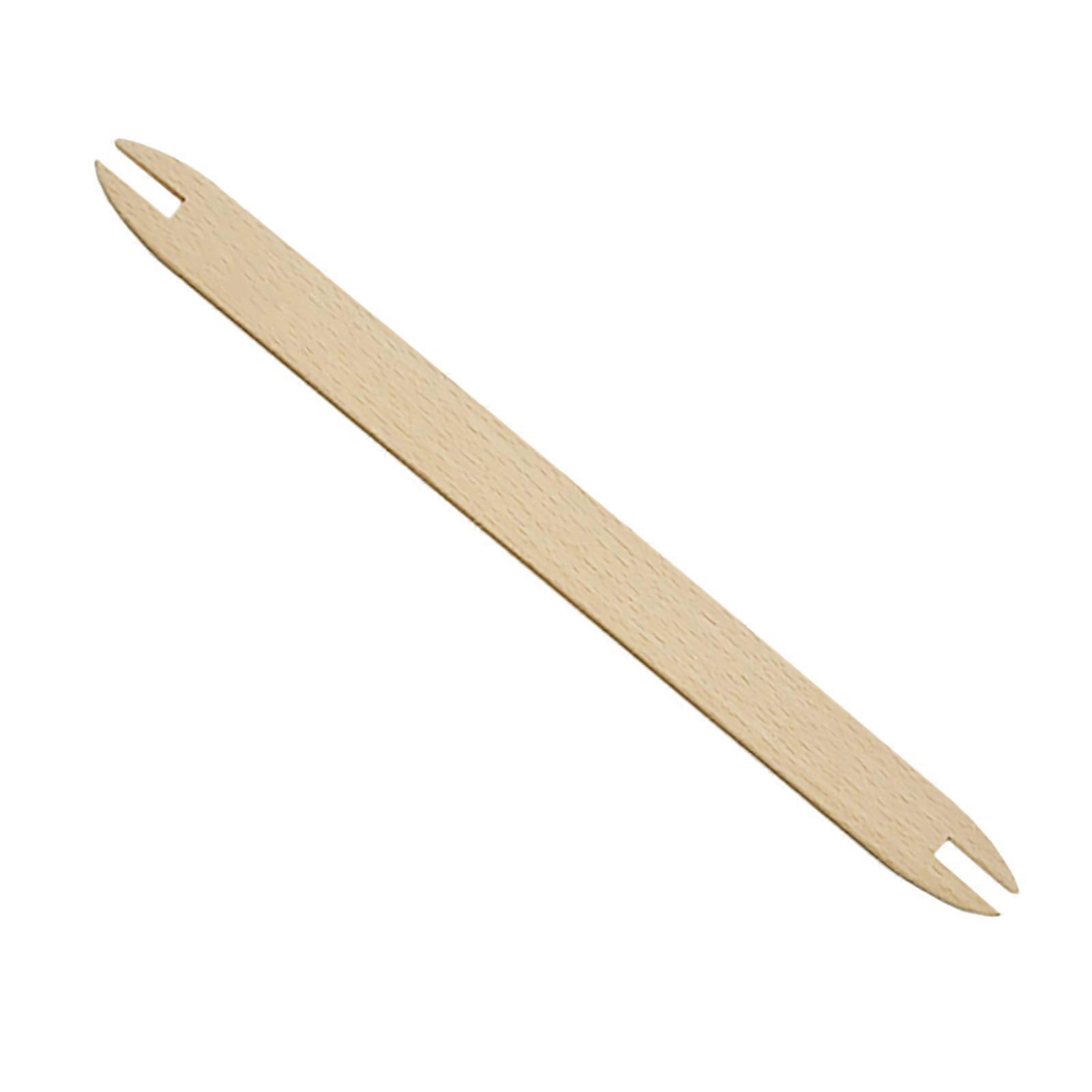 Veving Vevstol Verktøy Skyttel Bøk Tre Strikking Vevvev Verktøy Skyttel For DIY Stor Størrelse (2,5x30x0,43cm) 