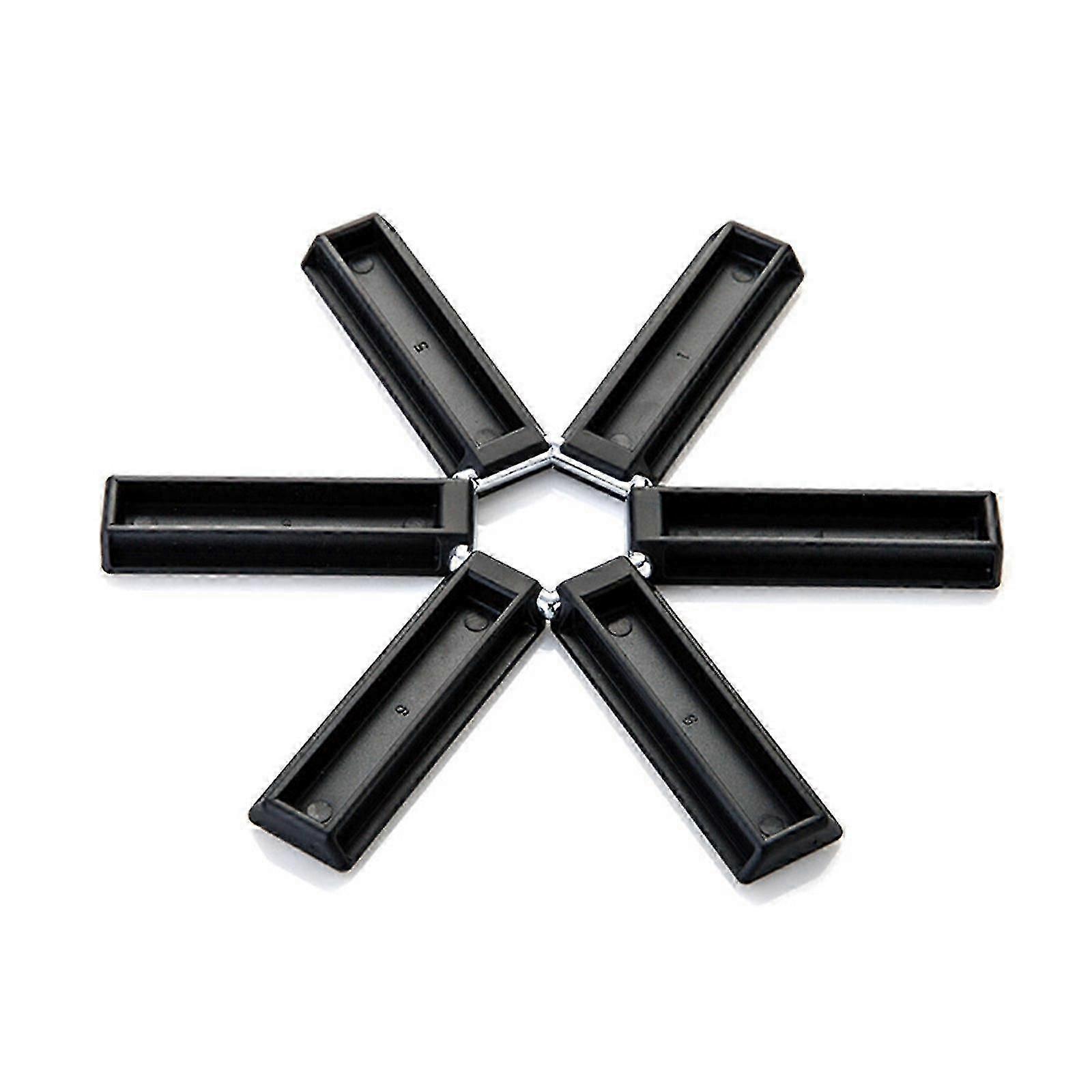 creative foldable heat insulation pad portable non-slip insulating compact design expandable tabletop pot holder