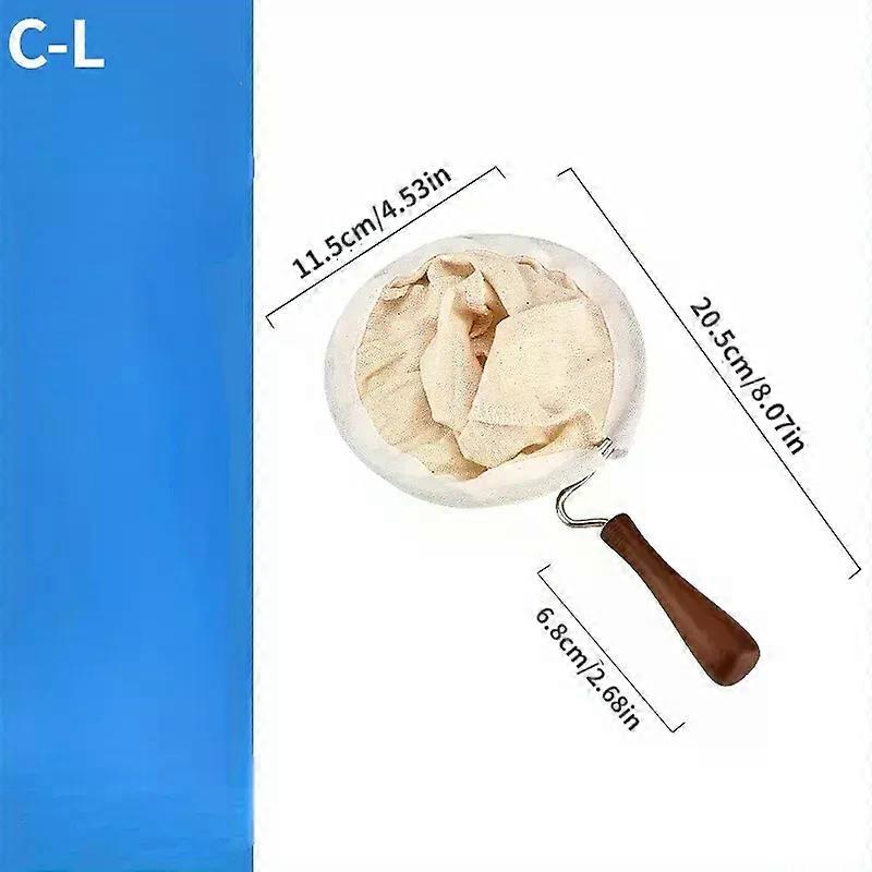 Coffee Filter Bag Reusable Cloth Filter Ultra Fine Tea Bag Coffee Filter Coffee Tools Kitchen Tools