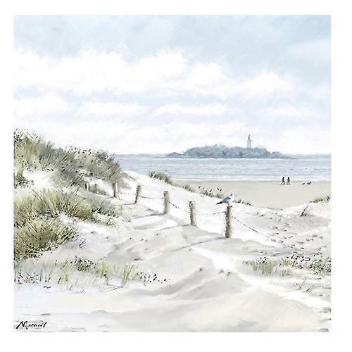 Richard Macneil White Sands II Poster