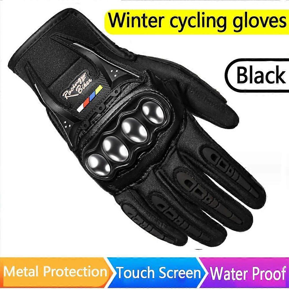 Motorcycle Gloves 100% Waterproof Windproof Winter Men Touch Screen BreathablePowered Motorbike Racing Riding Glove