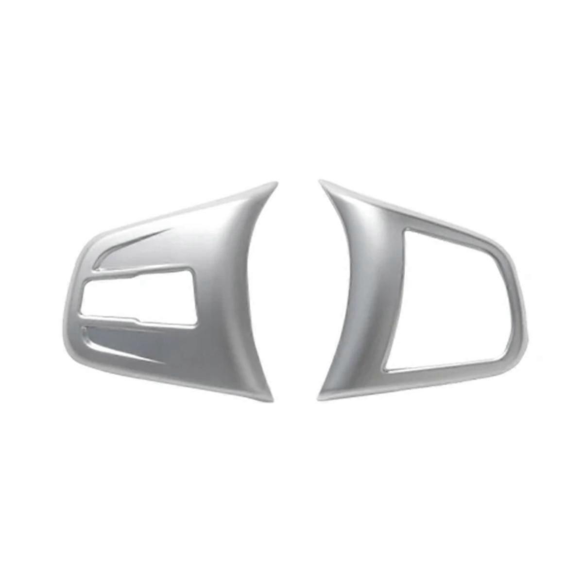For X1 F48 1 Series F40 2 Series Active Tourer F45 Car Steering Wheel Buttons Frame Trim Cover, ABS Silver