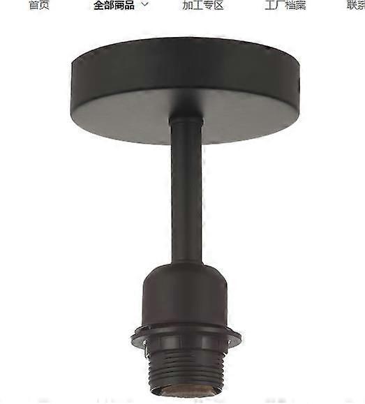 Metal Lamp Holder E27 Ceiling Light Socket Wall Lamp Bulb Holder Socket DIY Home Ceiling Light Hardware