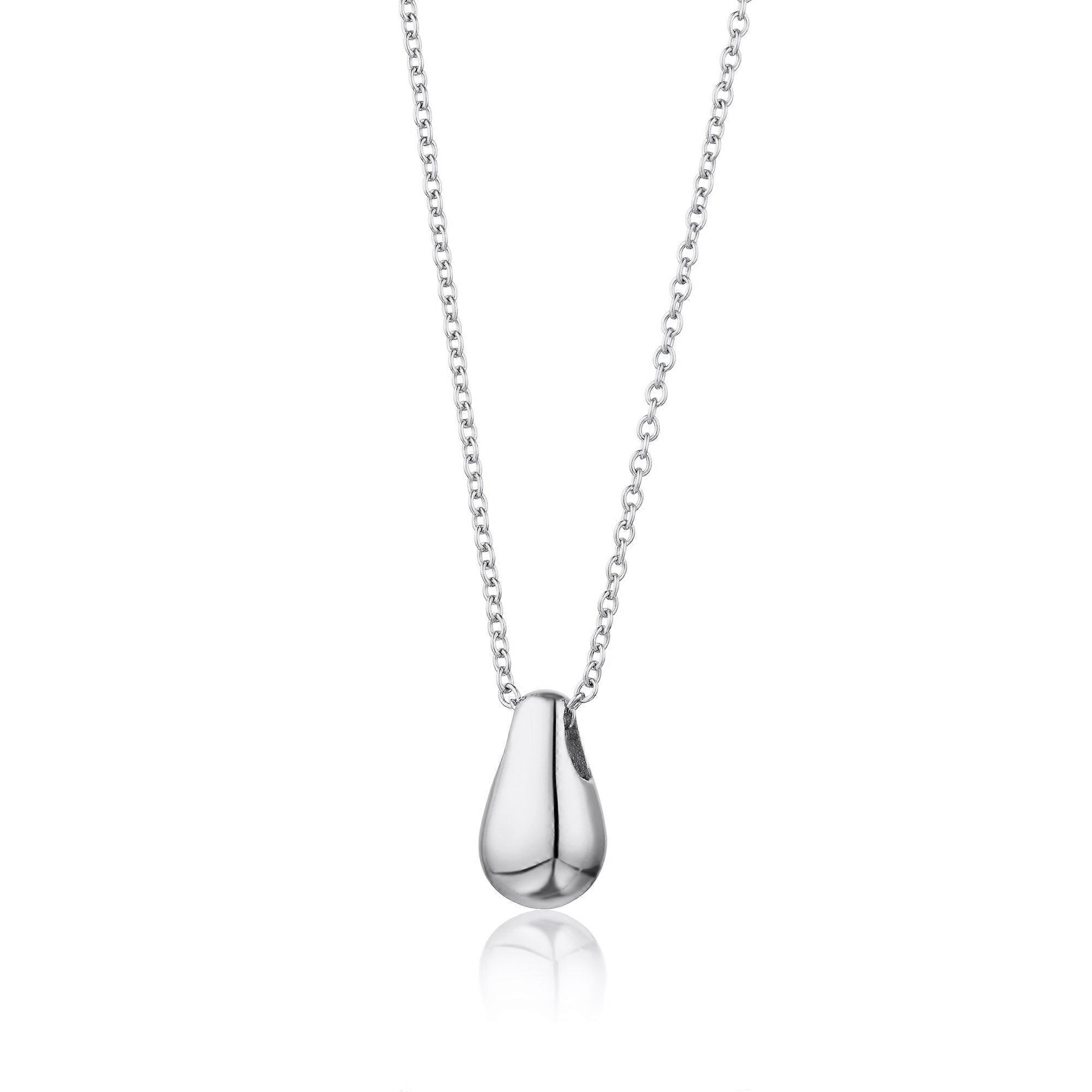 Teardrop Necklace With Slider Clasp
