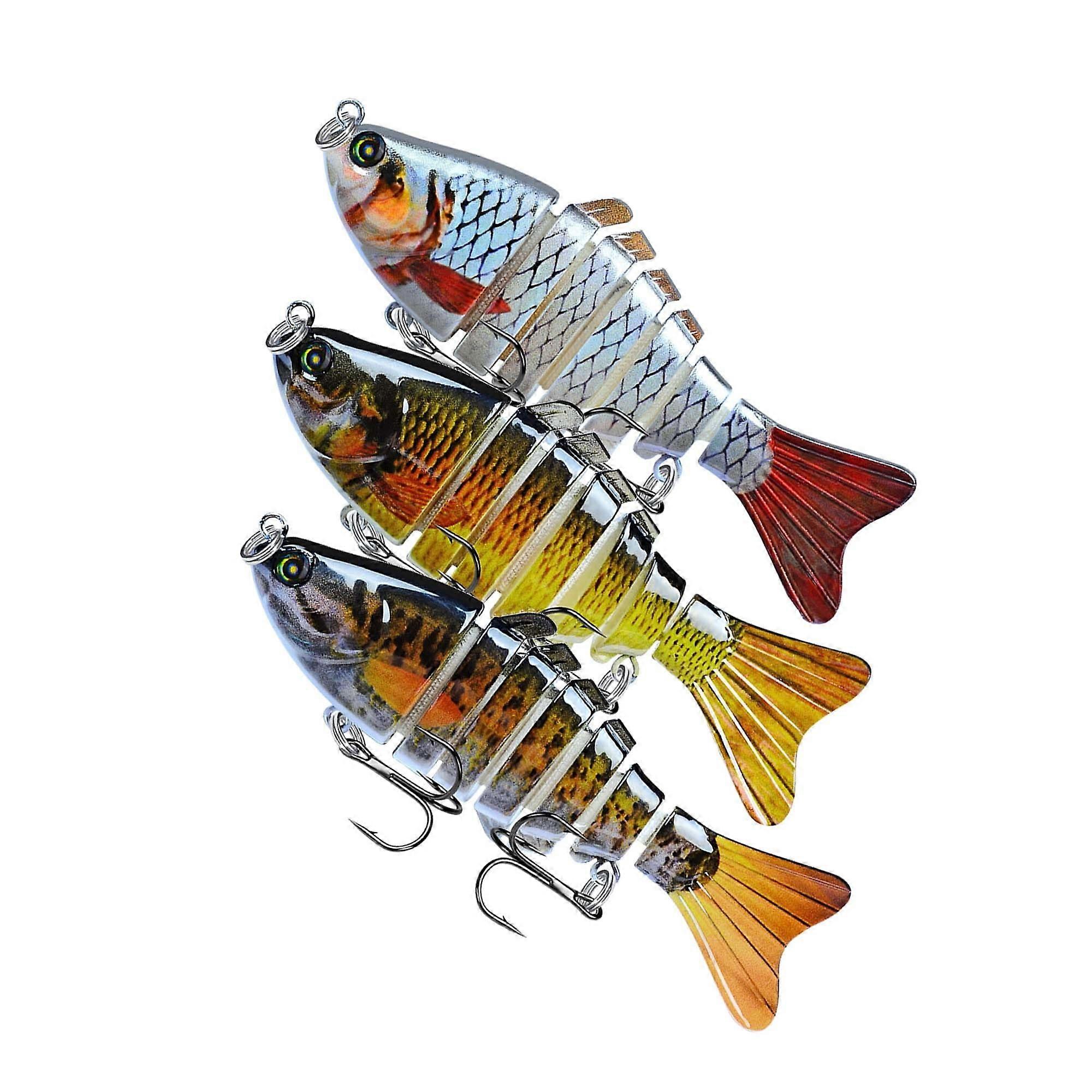 Fishing Lures Jointed Fish Set Realistic Action Lure Wobbler Bait Realistic Swimming Bait