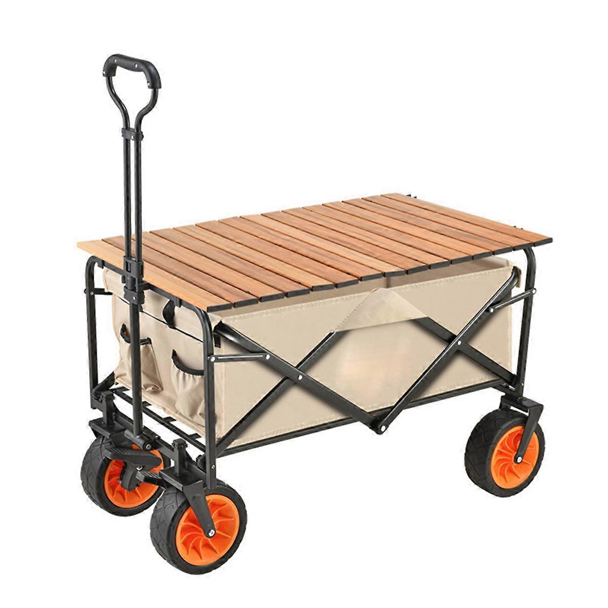 Table Board Folding Tabletop Board Large Capacity Foldable One Action Board Outdoor Camping Table