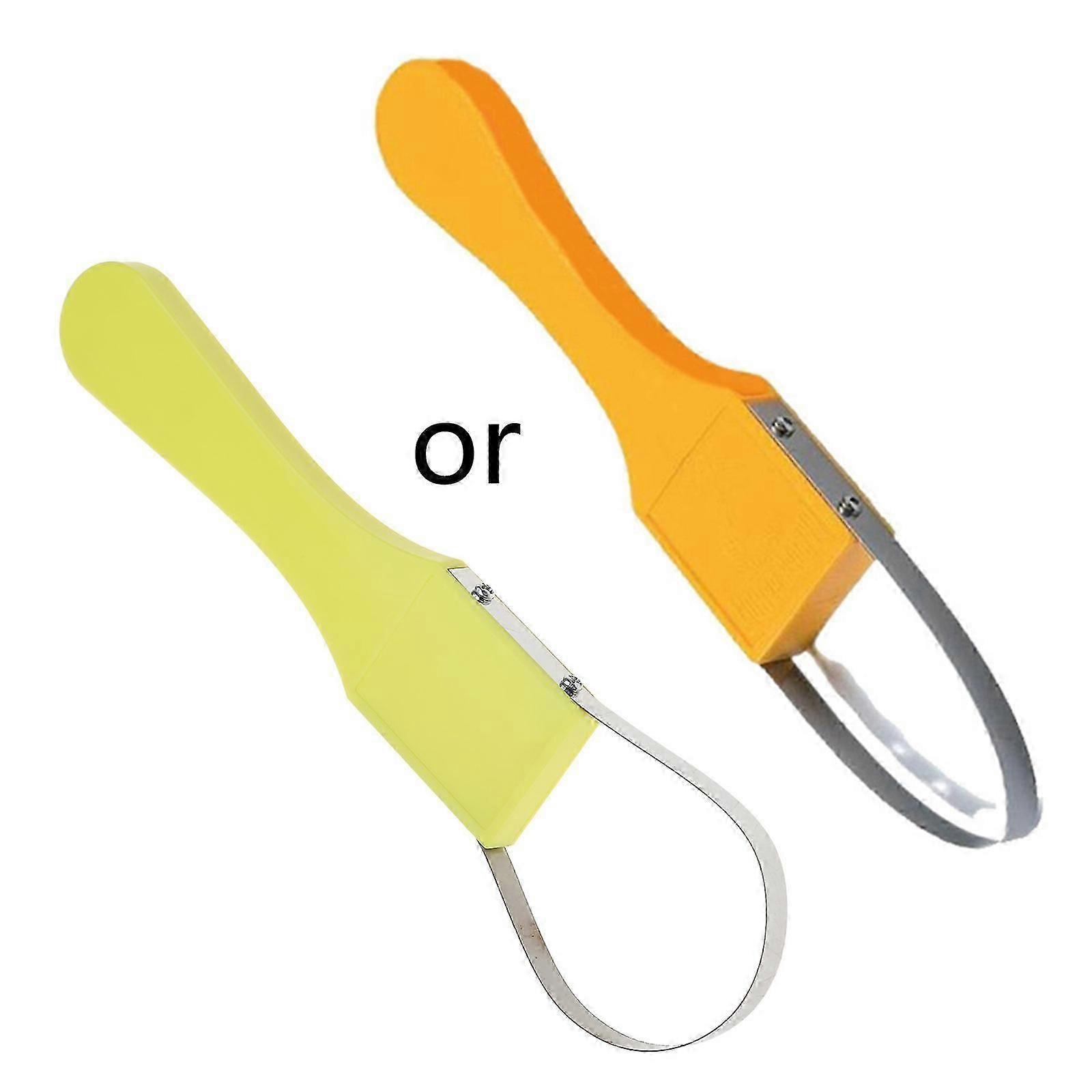 Portable Garden Bandit Hand Loop Weeder Weeding Tools Gardening Weeding Tool for Gardening & Yard Work Weed Cutter Yellow