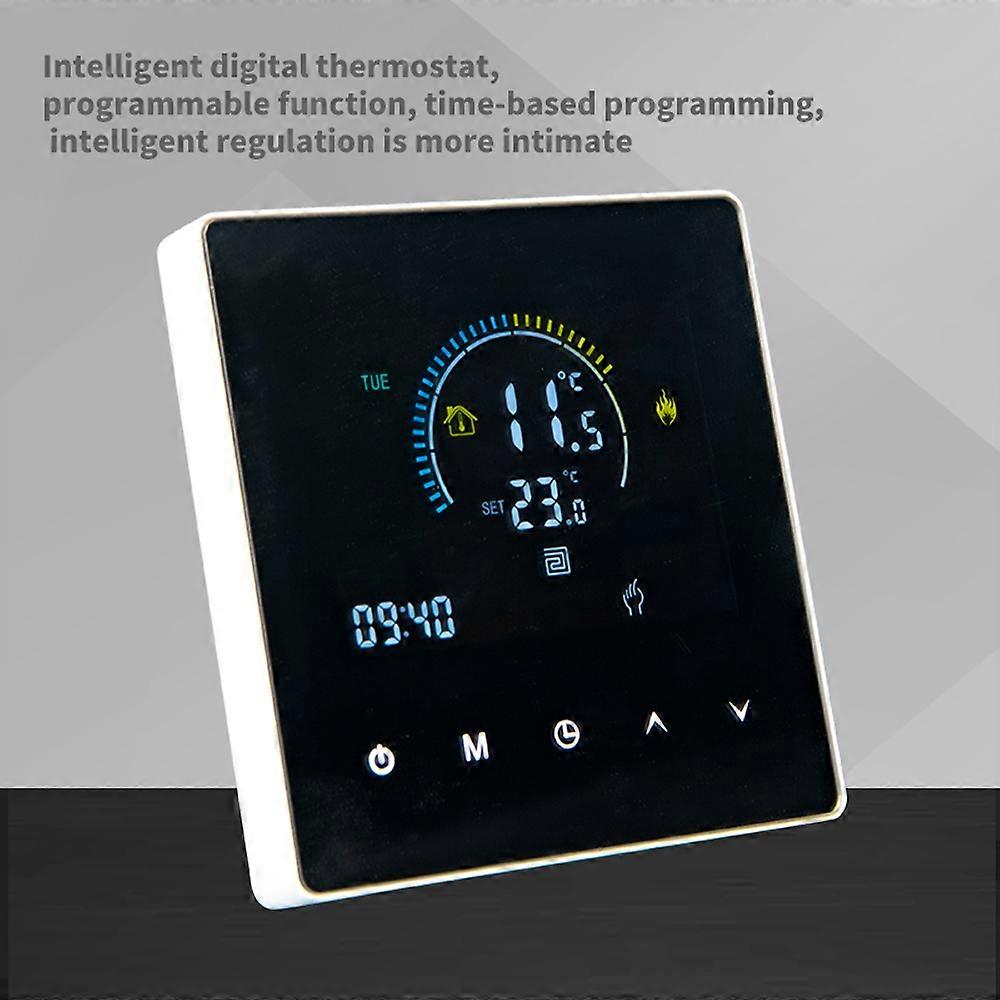 Controller LCD Touching Screen Weekly Programmable Temperature Timing Setting with Child Safety Lock