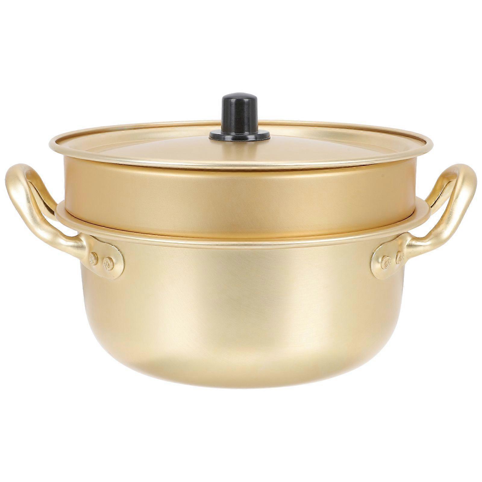 1 Set Practical Kitchen Stockpot Soup Pot Instant Noodles Pan Kitchen Supply