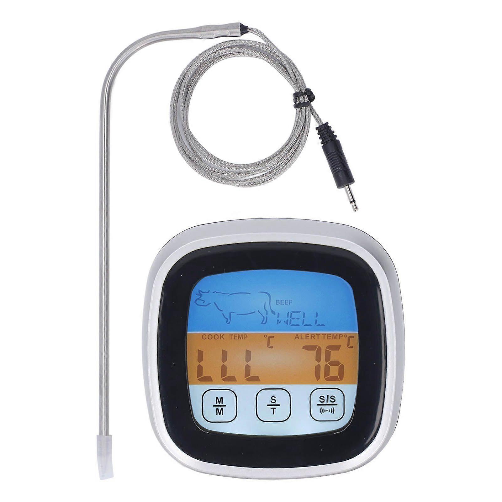 2025 Latest Model  Digital Meat Thermometer LED Display Accurate Reading Meat