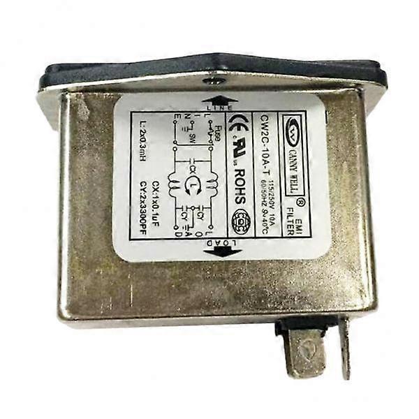 2-3 of pk EMI RFI Filter 0V 10A CW2C-10A-T Suppressor Noise Filter