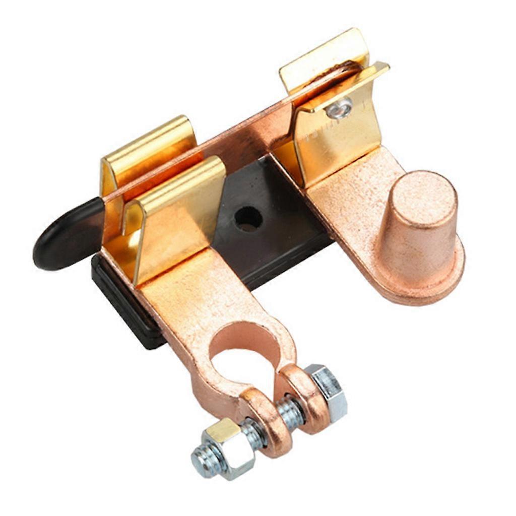 Universal Crossbar Truck Car Switch Battery Cut Off Switch Disconnect Side Post 12-24V For Vehicle RV UTV Boat Marine RV