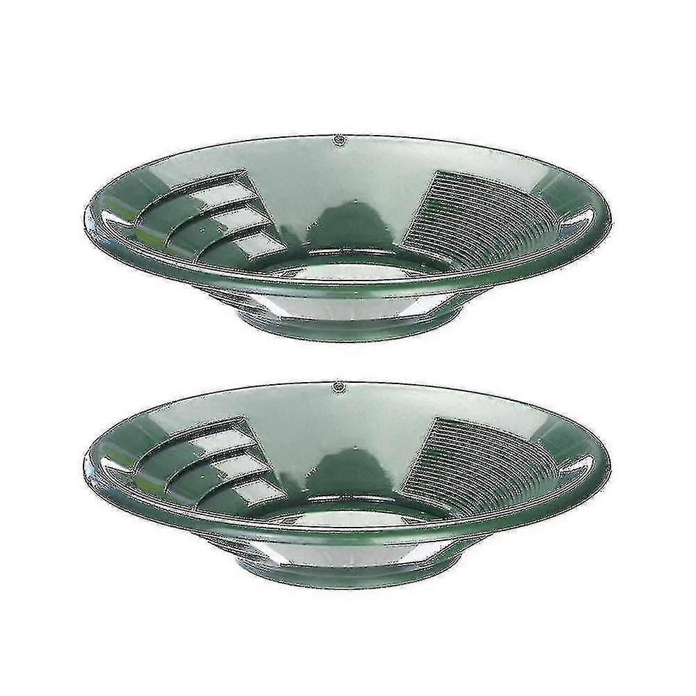 2pcs Plastic Gold Pan Basin Mining Prospecting Tool Wash Equipment