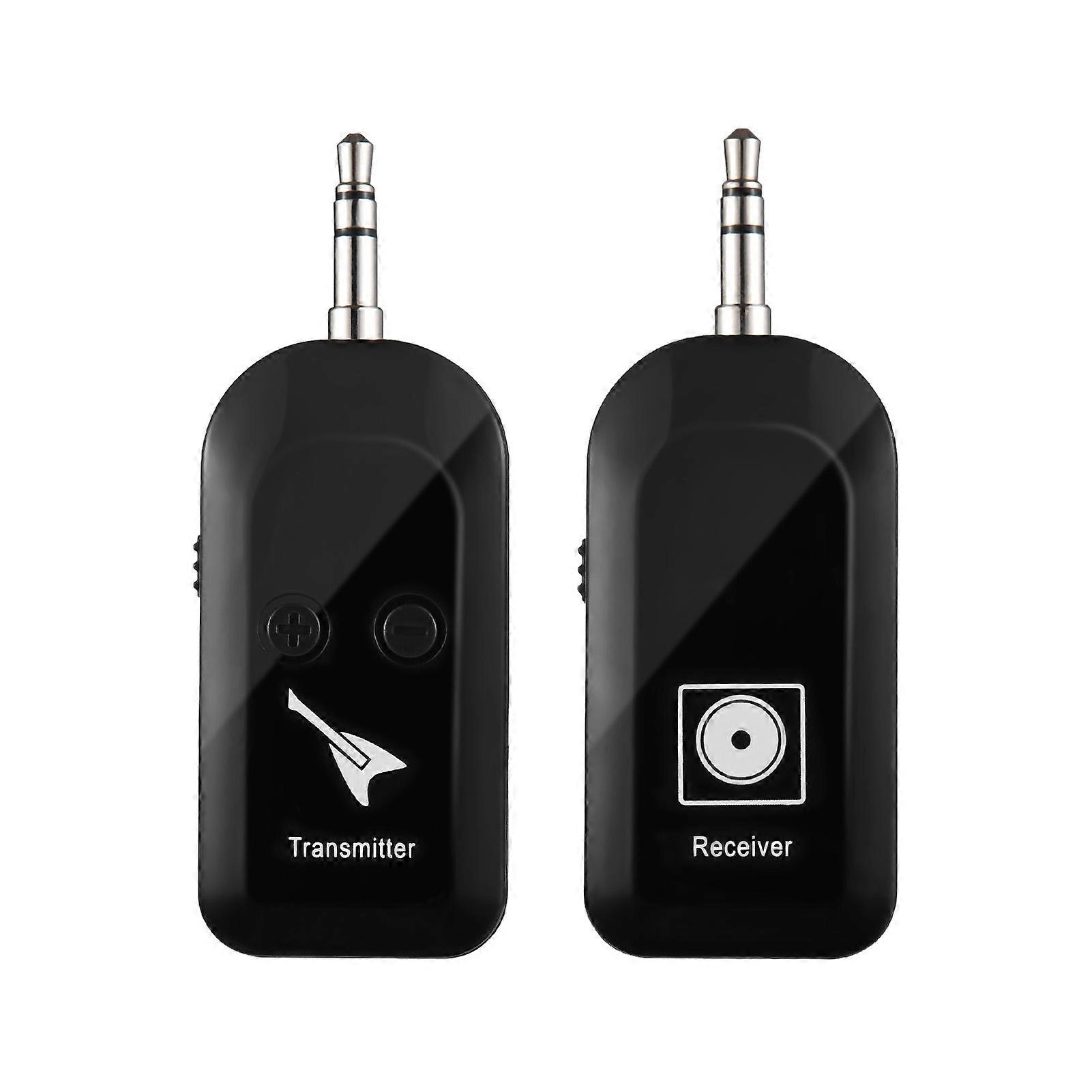 Wireless Guitar System 2.4G Rechargeable Transmitter Receiver Set