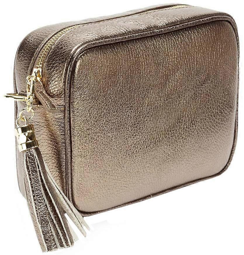 Elie Beaumont Crossbody Bag - Bronze