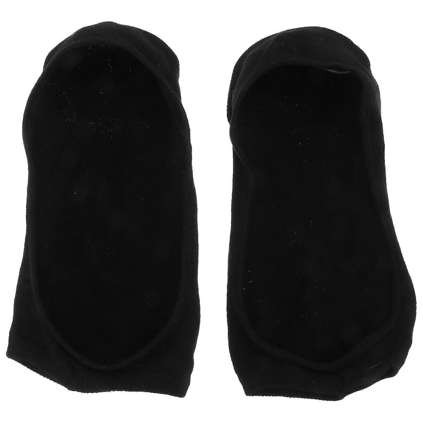 1 Pair Summer Shallow Mouth Two Toed Socks Open Back Open Toe Yoga Socks