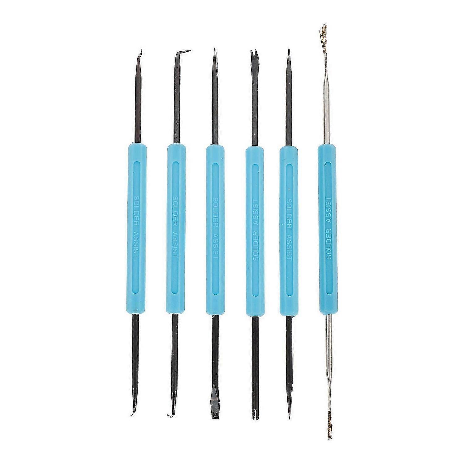 6 Pcs Tools Welding Auxiliary Solder Aid Desoldering Pump Welding Grinding Accessory Tool