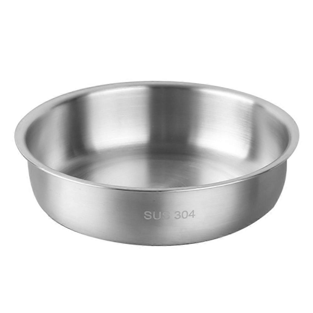 Multipurpose Stainless Steel Plate, Compact and Convenient for Storage