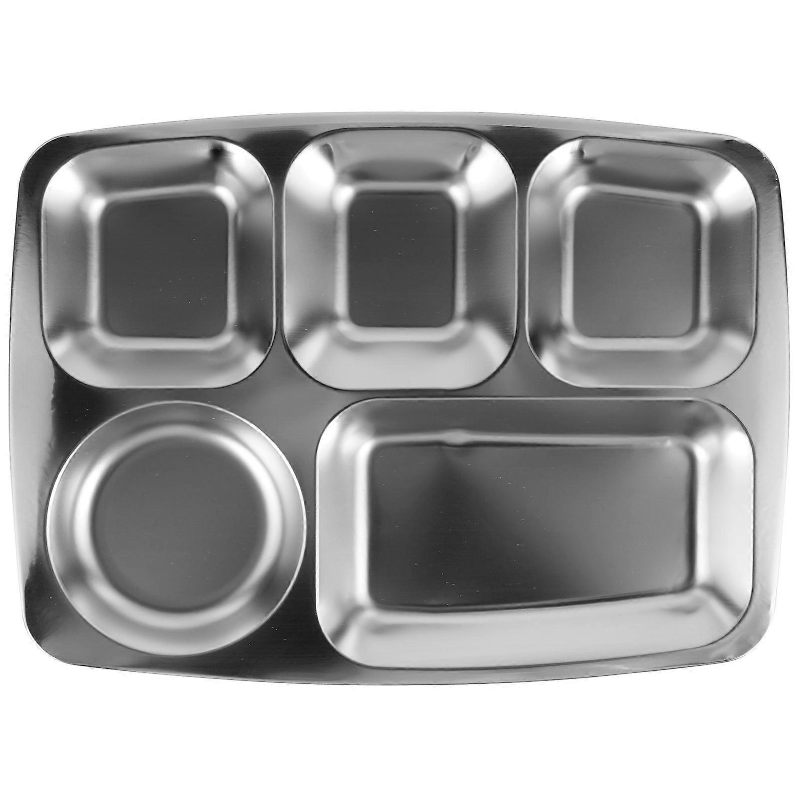 Reversible Divided Plates with Compartment Options for Versatile Meal Planning