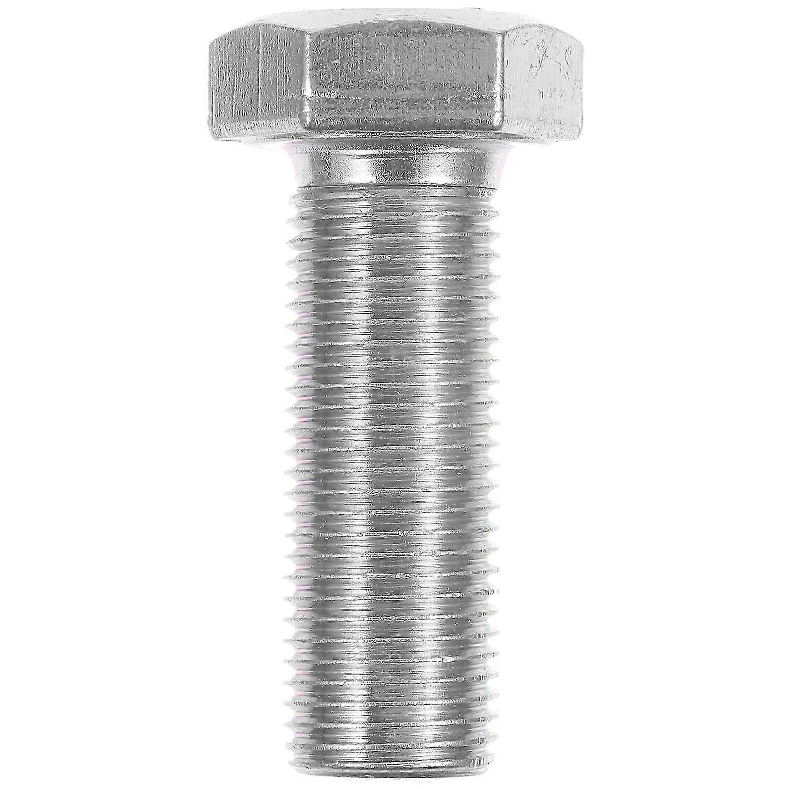 Bolt-Shaped Metal Storage Box Realistic Screw Hiding Container for Camping Accessories