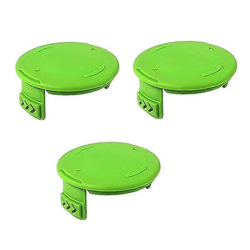 3Pcs 3411546A-6 For Greenworks BST4000 ST40L00 2100702 Lawn Mower Spool Cap Replacement Part
