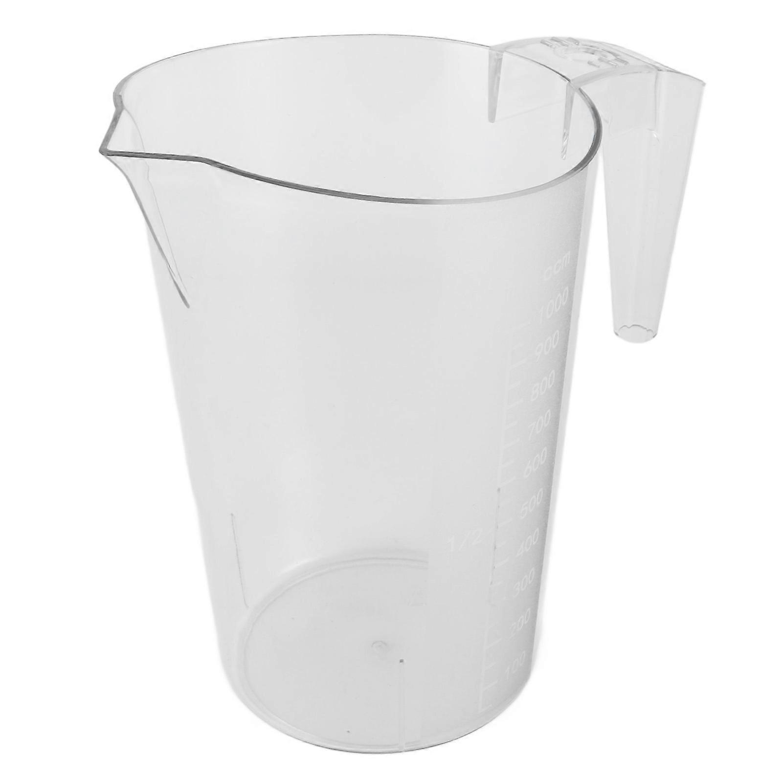 Measuring Cup Clear Scale Thickened Tilt Opening Stackable Liquid Measuring Cup for Home Kitchen 1000ml 