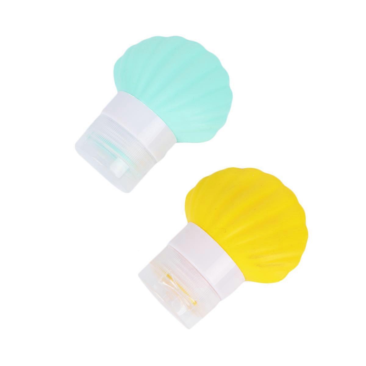 Liquid Storage Bottles, Travel Sized Silicone Containers with Reusable Functionality