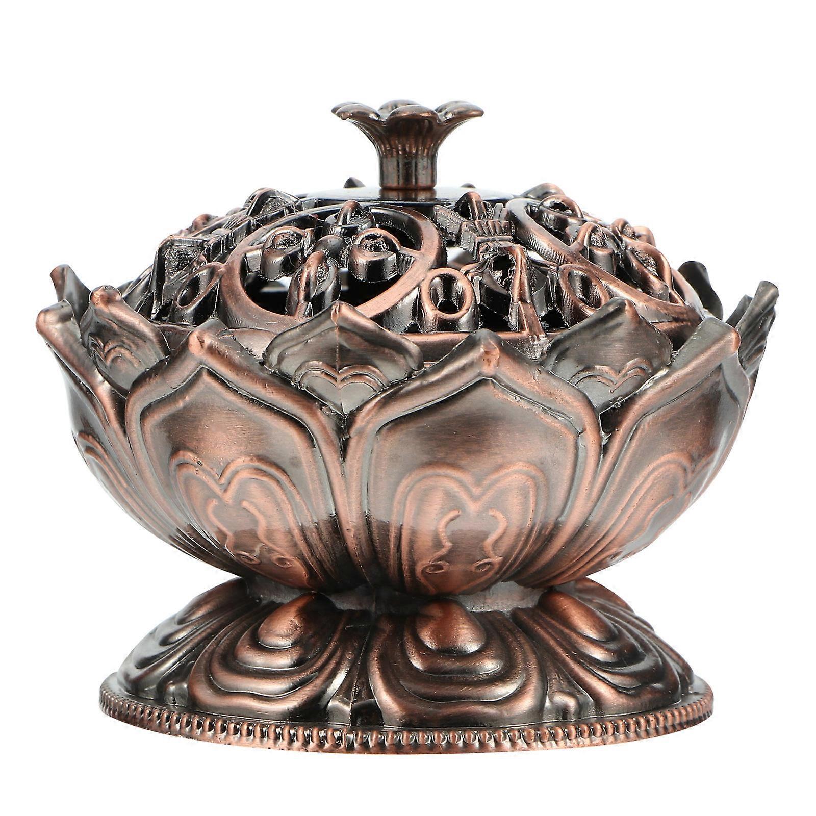 Versatile Lotus-Shaped Aroma Burner Enhancing Living Space Atmosphere