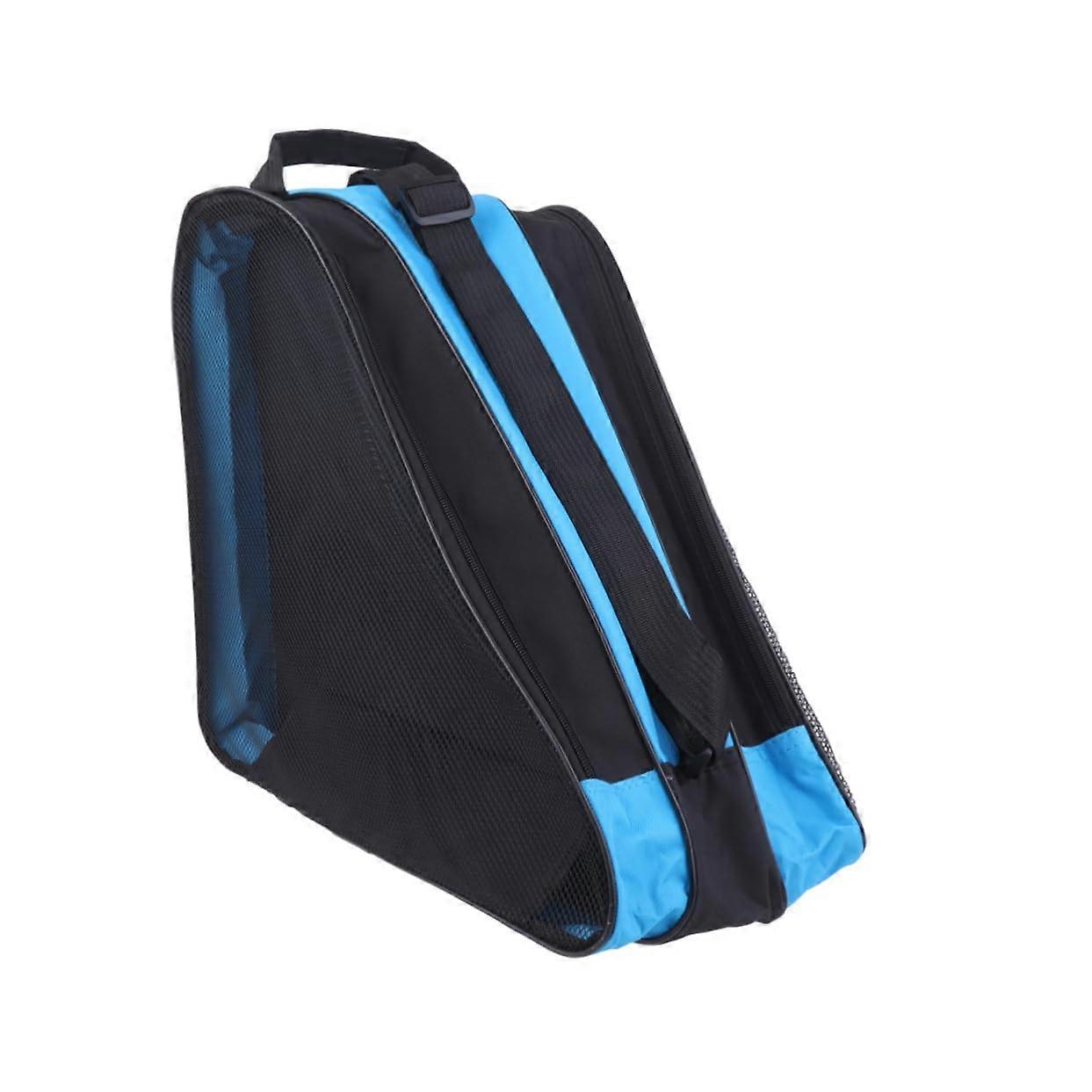 Roller Skate Storage Bag And Spacious Kids Gear Organizer With Adjustable Shoulder Straps In Durable Material