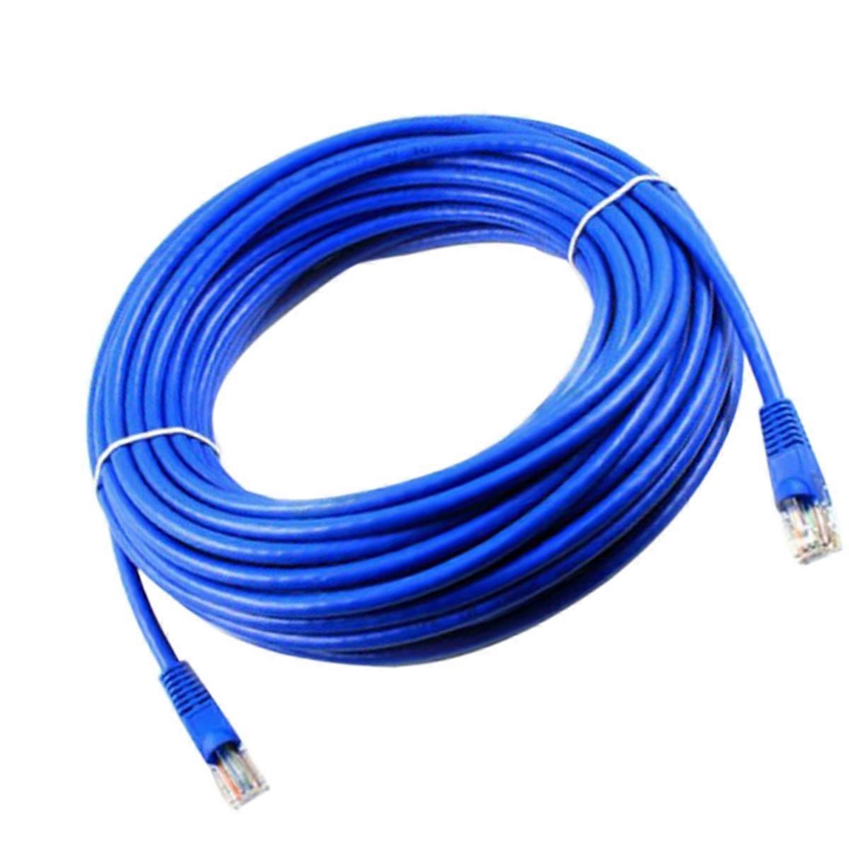 Fixed Network Cable for PC Modem Router Blue 165.00X0.50X0.50cm High-Speed Data Transfer 1Pack