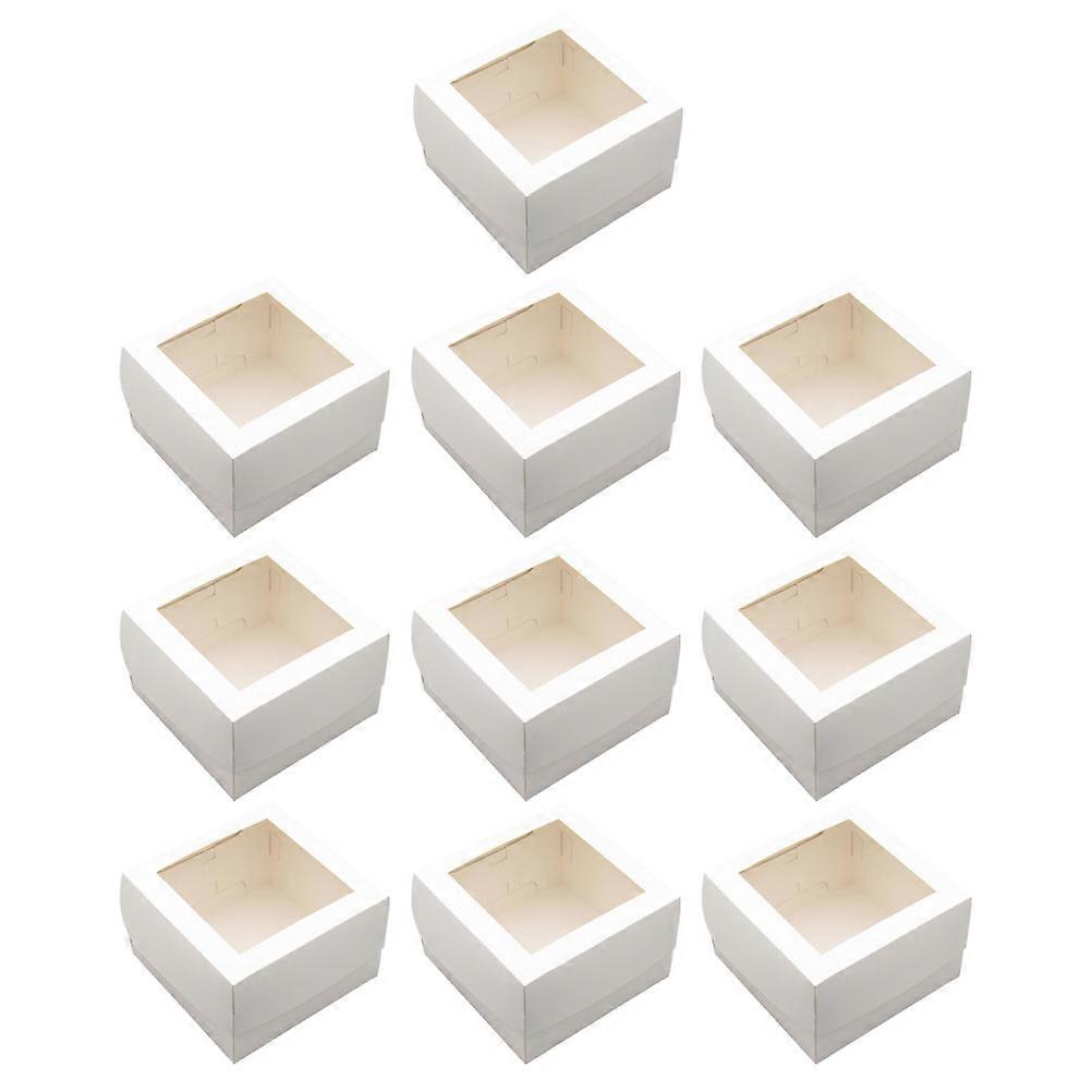 Baking Dessert Box Portable Cake Storage Case Home 10Pcs