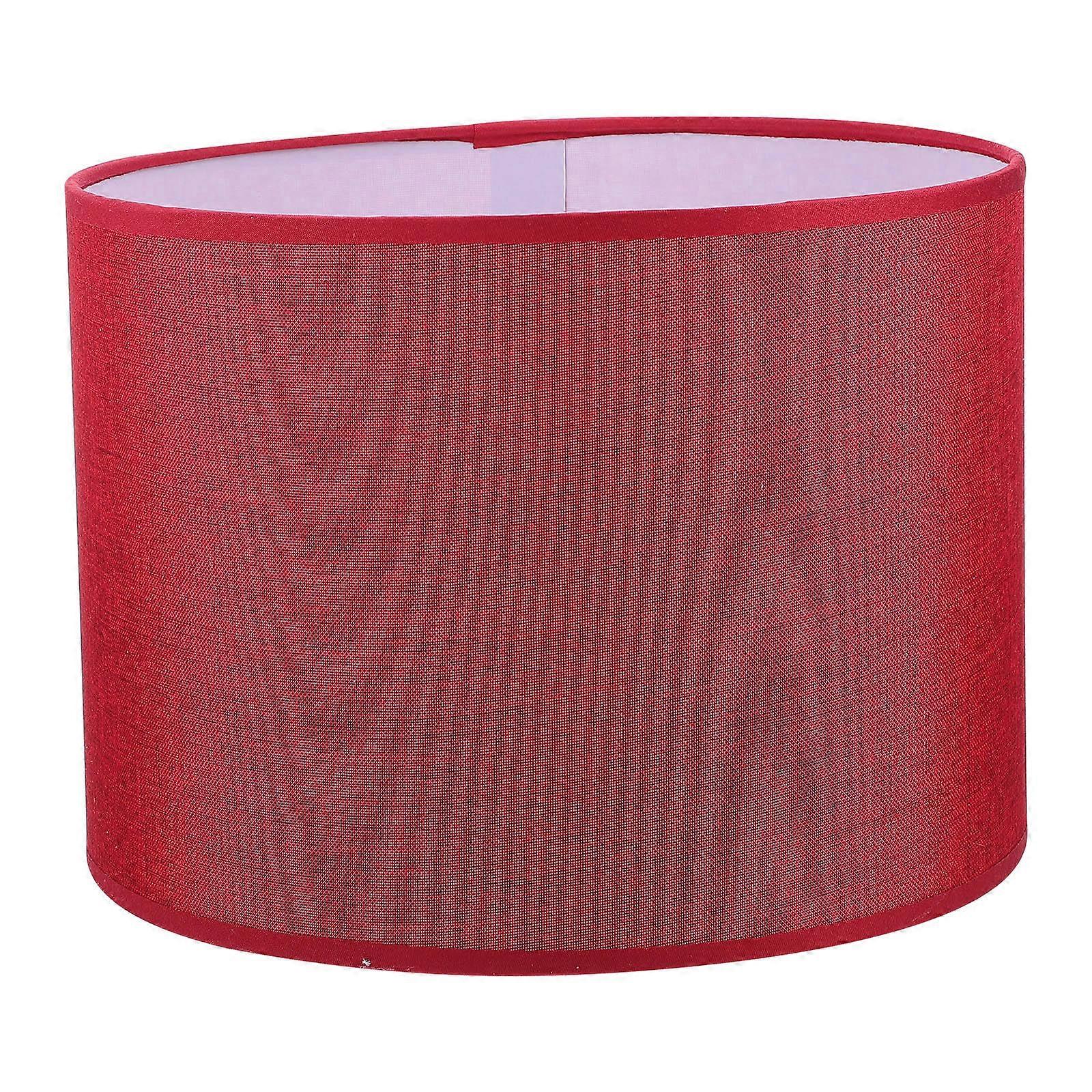 Pendant Lampshades Cloth Lampshade for Living Room Circular Shape Simple Style Iron Material Protect 1Set