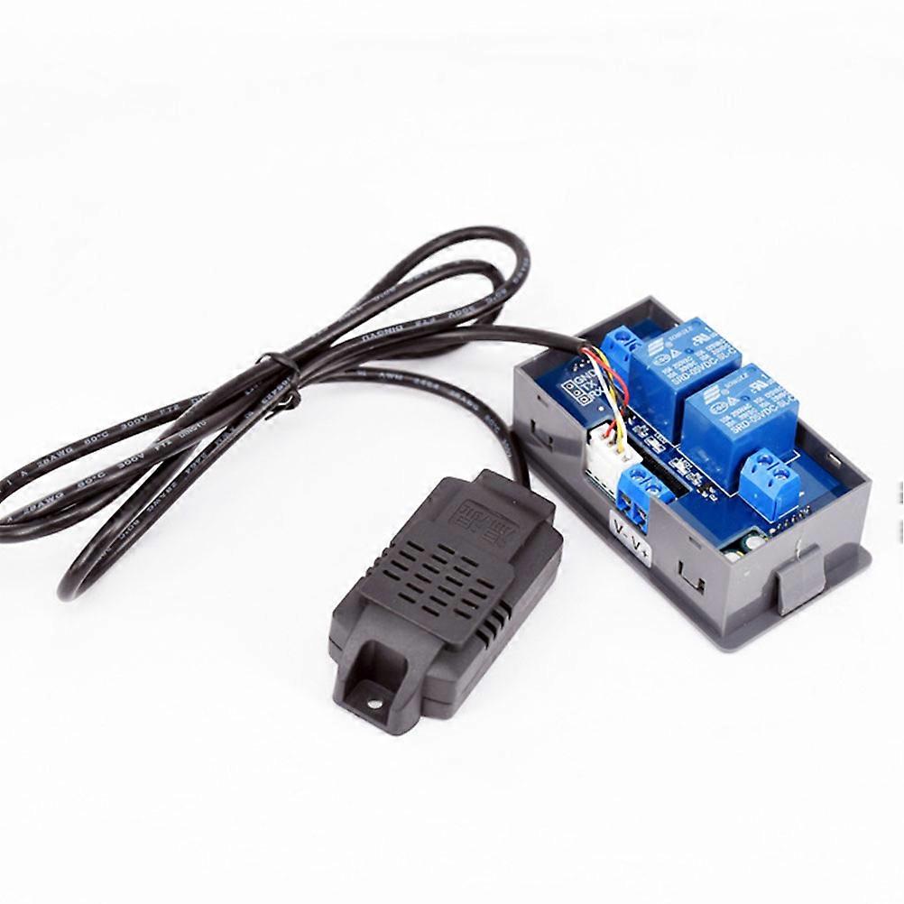 Relay Technology Temperature And Humidity Control Module For Industrial Use 7.1X3.9X2cm Digital Display 1Set