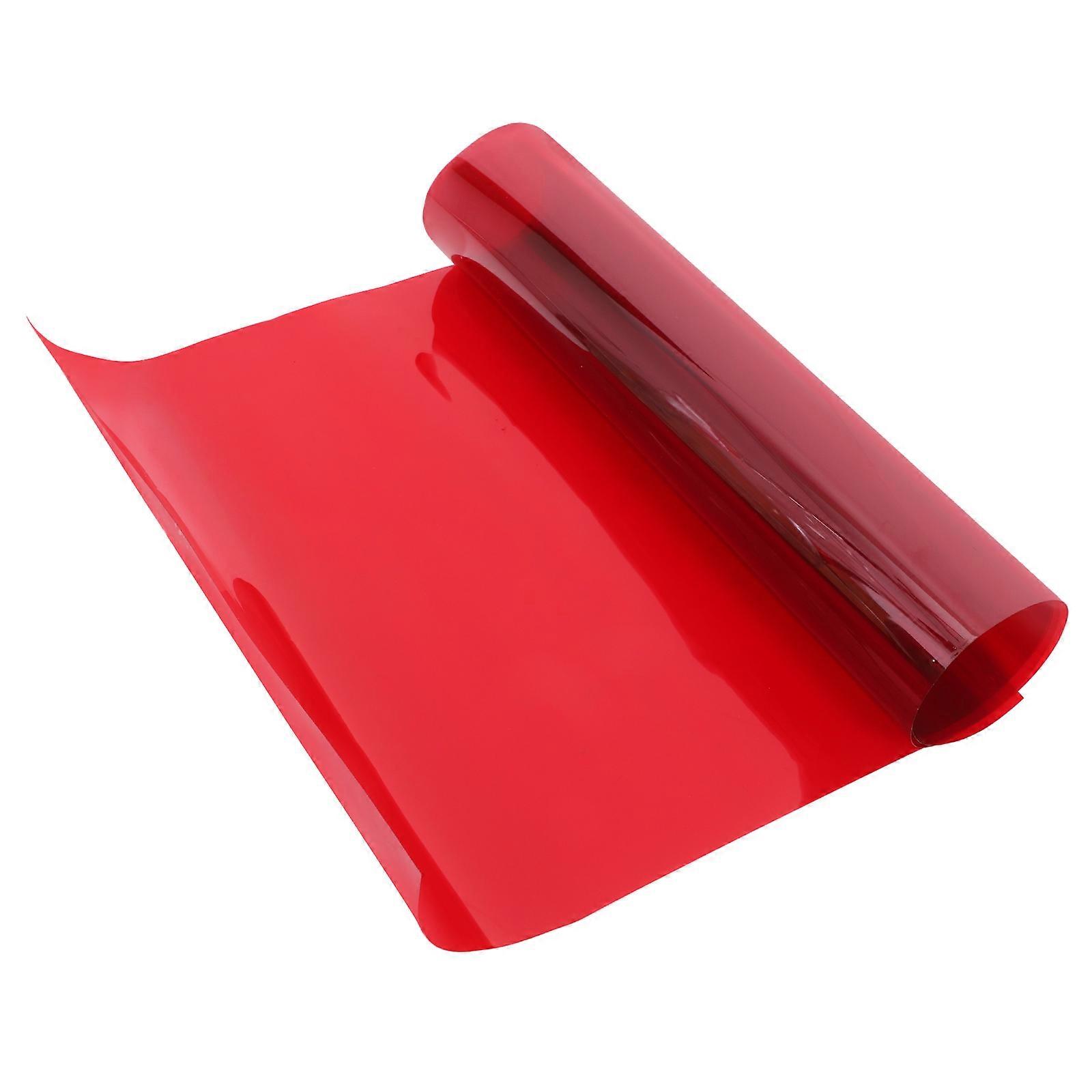 תאורת סרט צבעוני מסנני ג'ל תאורת סטודיו לצילום 100.00X30.00X0.01 ס"מ תיקון צבע 1Pack