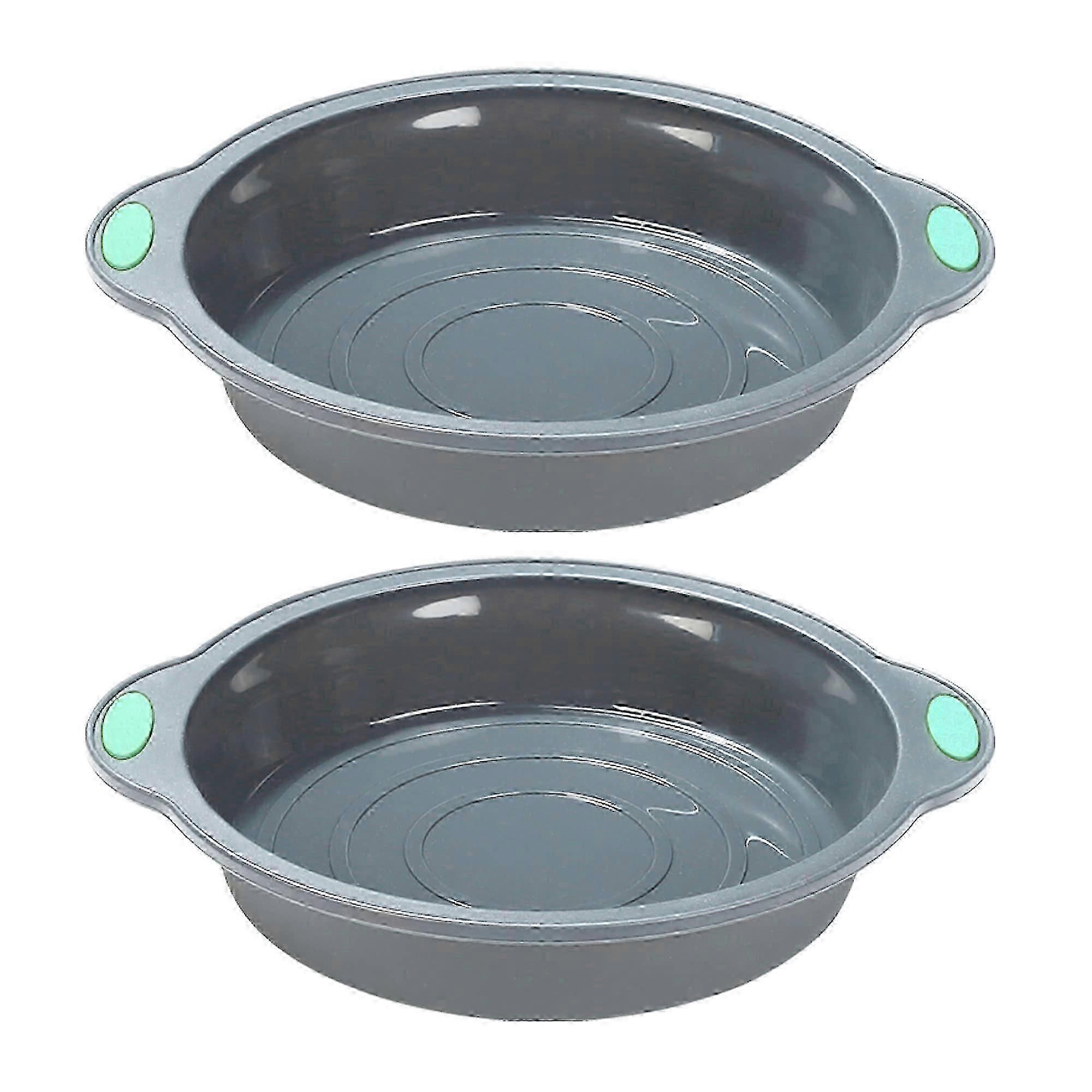 2 Pack Nonstick Cake Pans for Baking 9 Inch