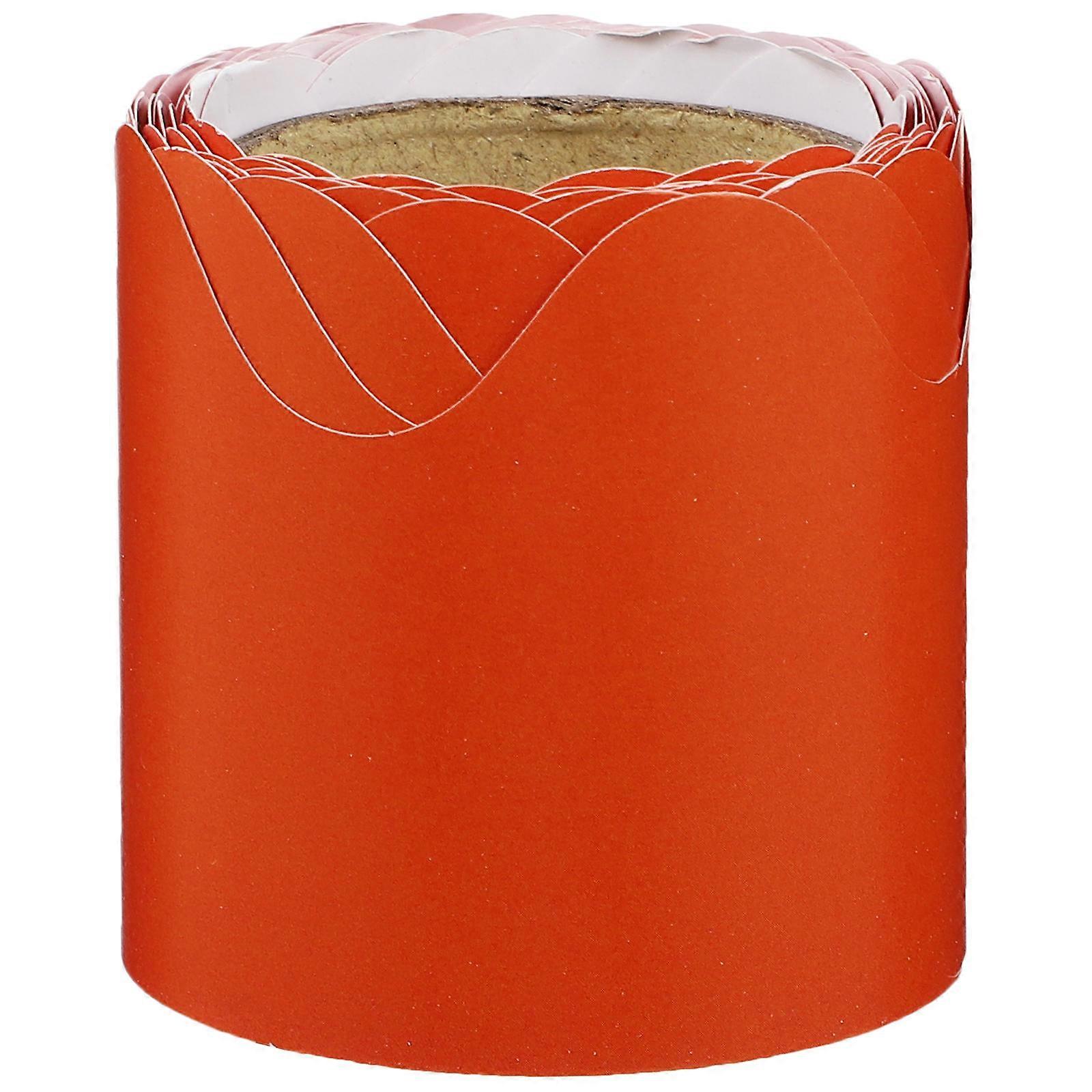 Bulletin Board Strips Chalkboard Border Paper Roll Hallway Decor Oil-Proof 500cm x 5.8cm 1Pack