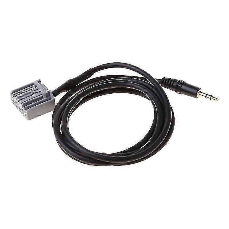 HS سيارة 3.5mm AUX-in محول كابل الصوت لسيفيك 2006-2013 CRV 2008-2013