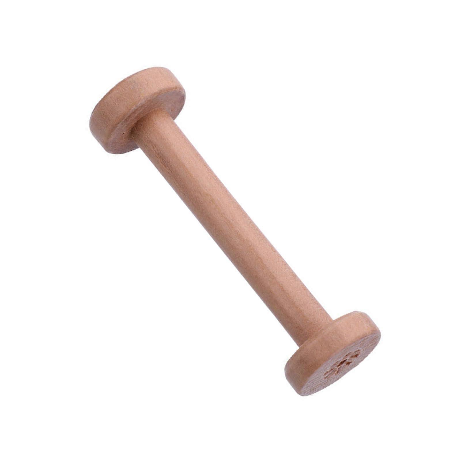 Wooden Empty Spools for Sewing and Crafting, Natural Wood Thread Spools, Nähzubehör für Handarbeiten, Cones for Thread