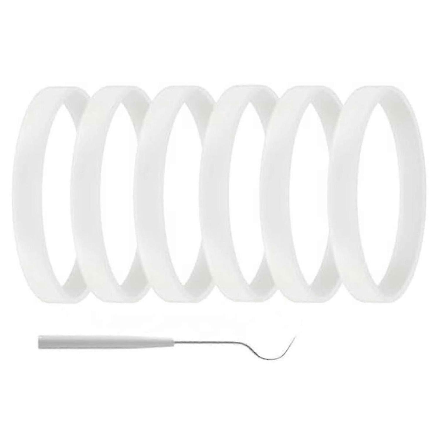 6Pack Gaskets Replacement Seal 3.94inch O-Ring Blender Replacement for Ninja Blender BL480 BL680 BL9