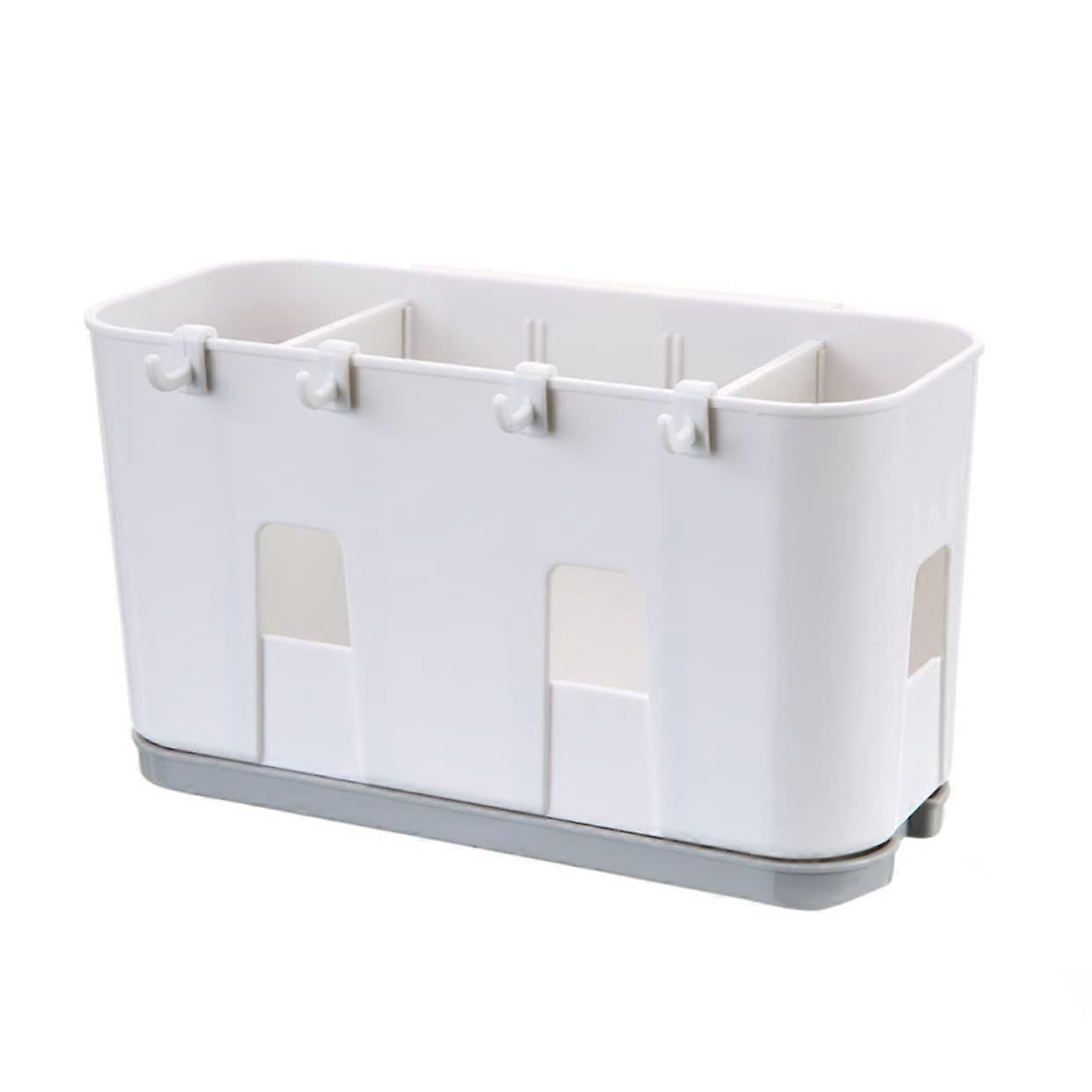 kitchen shelf chopsticks cage storage seamless shelf household rack white