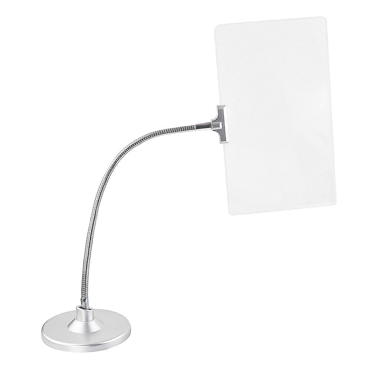 Flexible Neck Stand Magnifying Glass Practical Magnification Versatile Hands Magnifier for Reading and Crafts