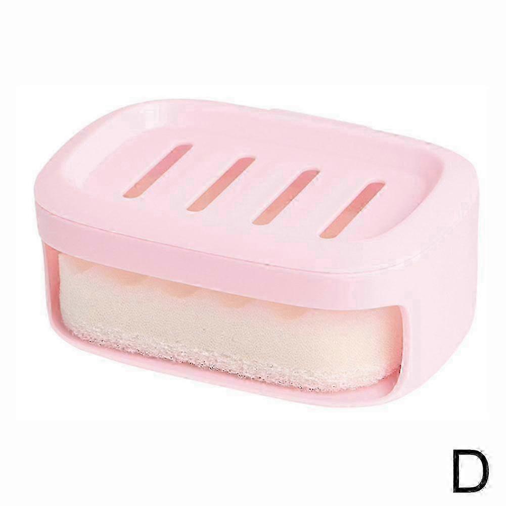 Wall Mounted Non-Perforated Thickened Drain Soap Box Storage Rack