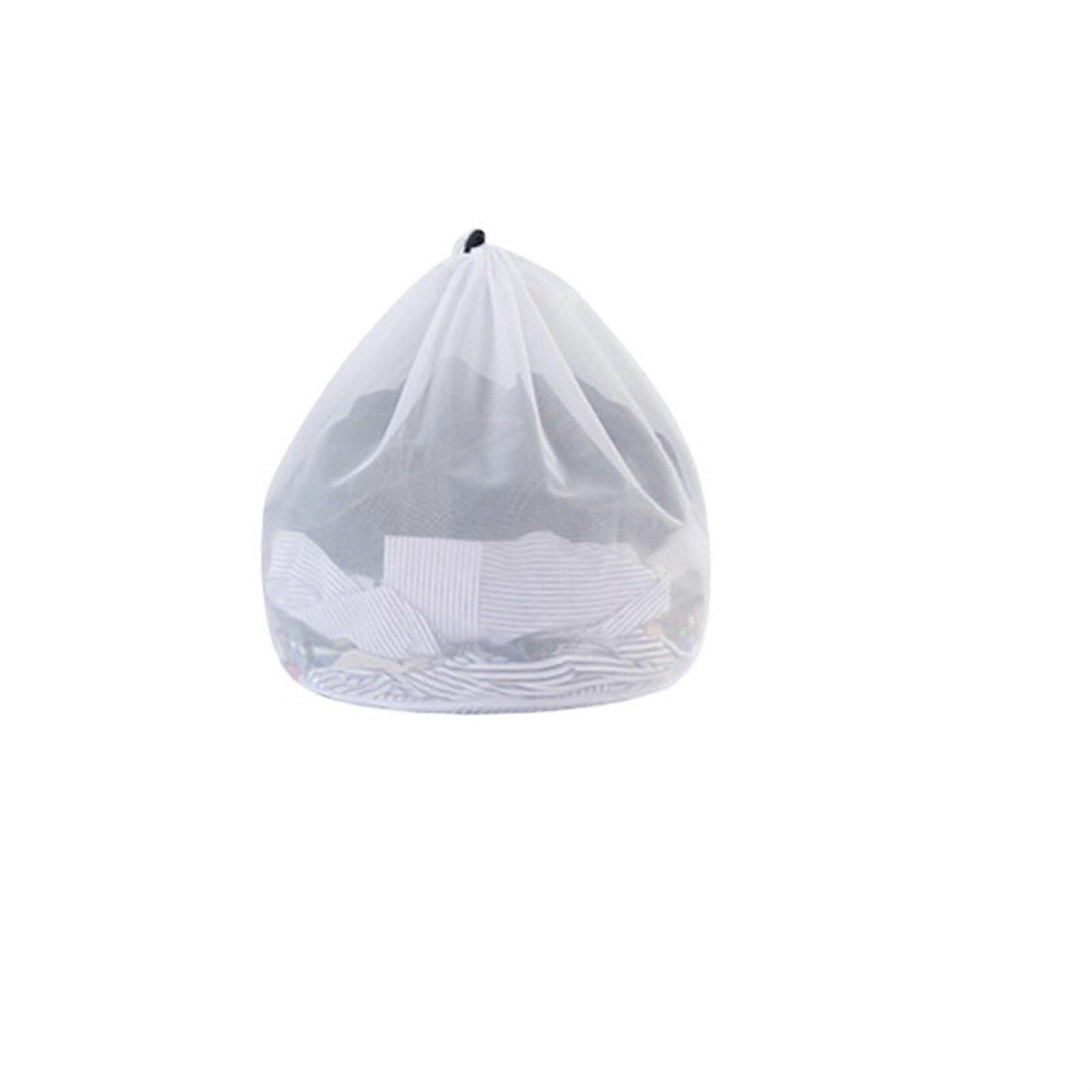 Laundry Bags 2-Pack Large Drawstring Mesh Machine Washable Bags For Bras Underwear Socks Foldable Net Sorting Clothes