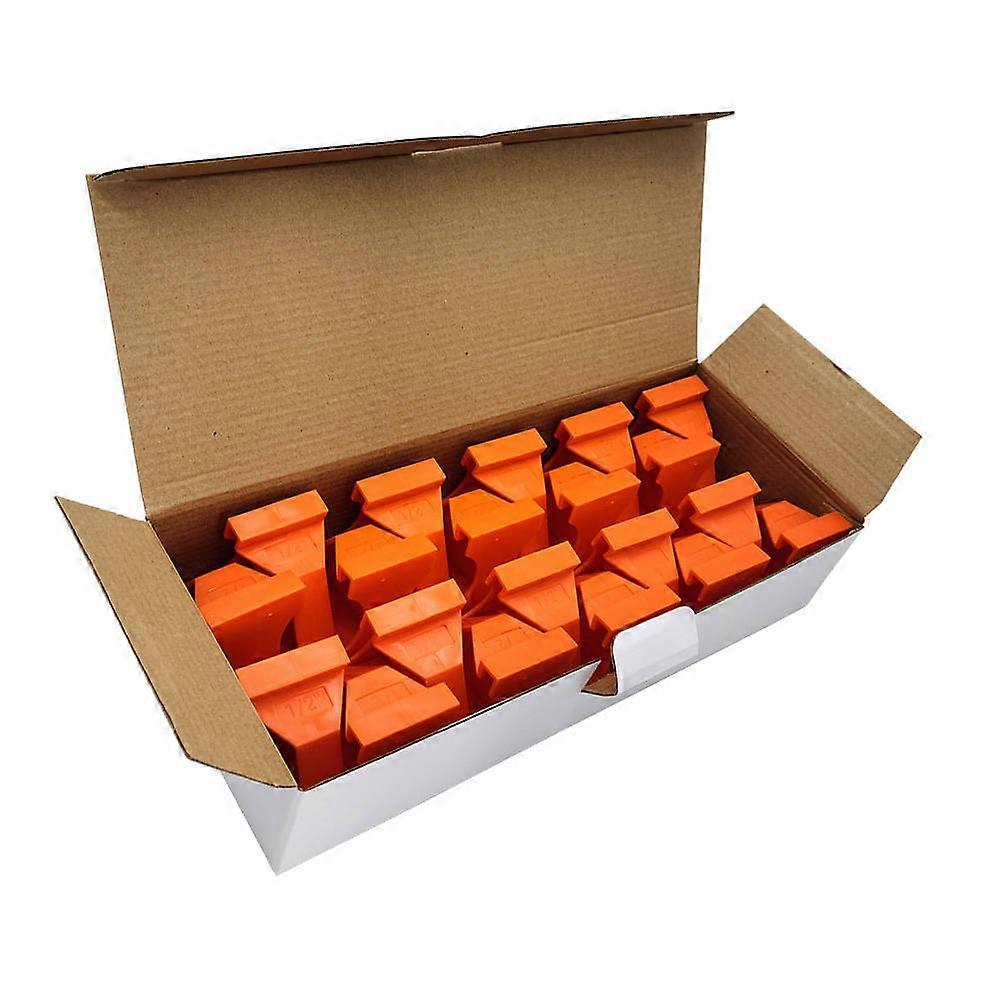 20 kpl oranssin lattian asennusvälikappaleet ABS sisustukseen kestävä työkalusarja