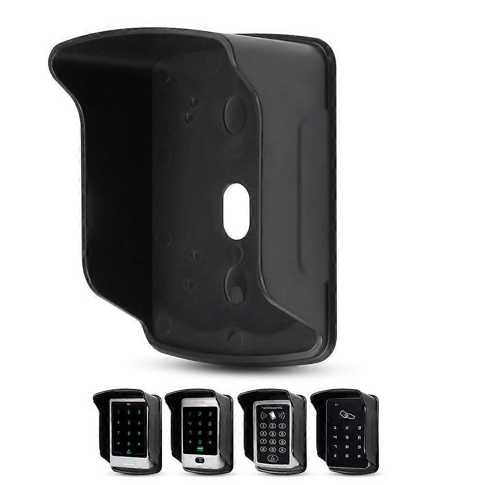Waterproof Protective Cover For RFID Keypad Reader, Access Control System, Doorbell, Plastic Shield, Black