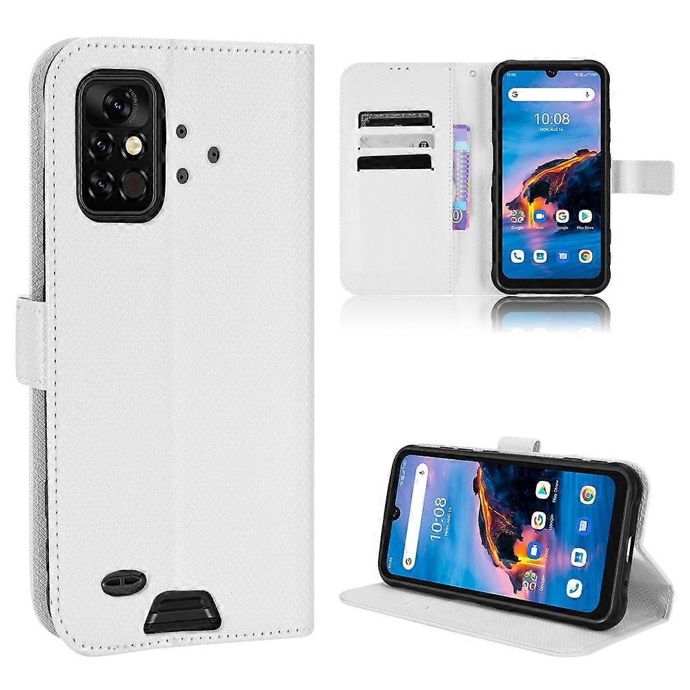 For UMIDIGI Bison Pro Diamond Texture Leather Phone Case