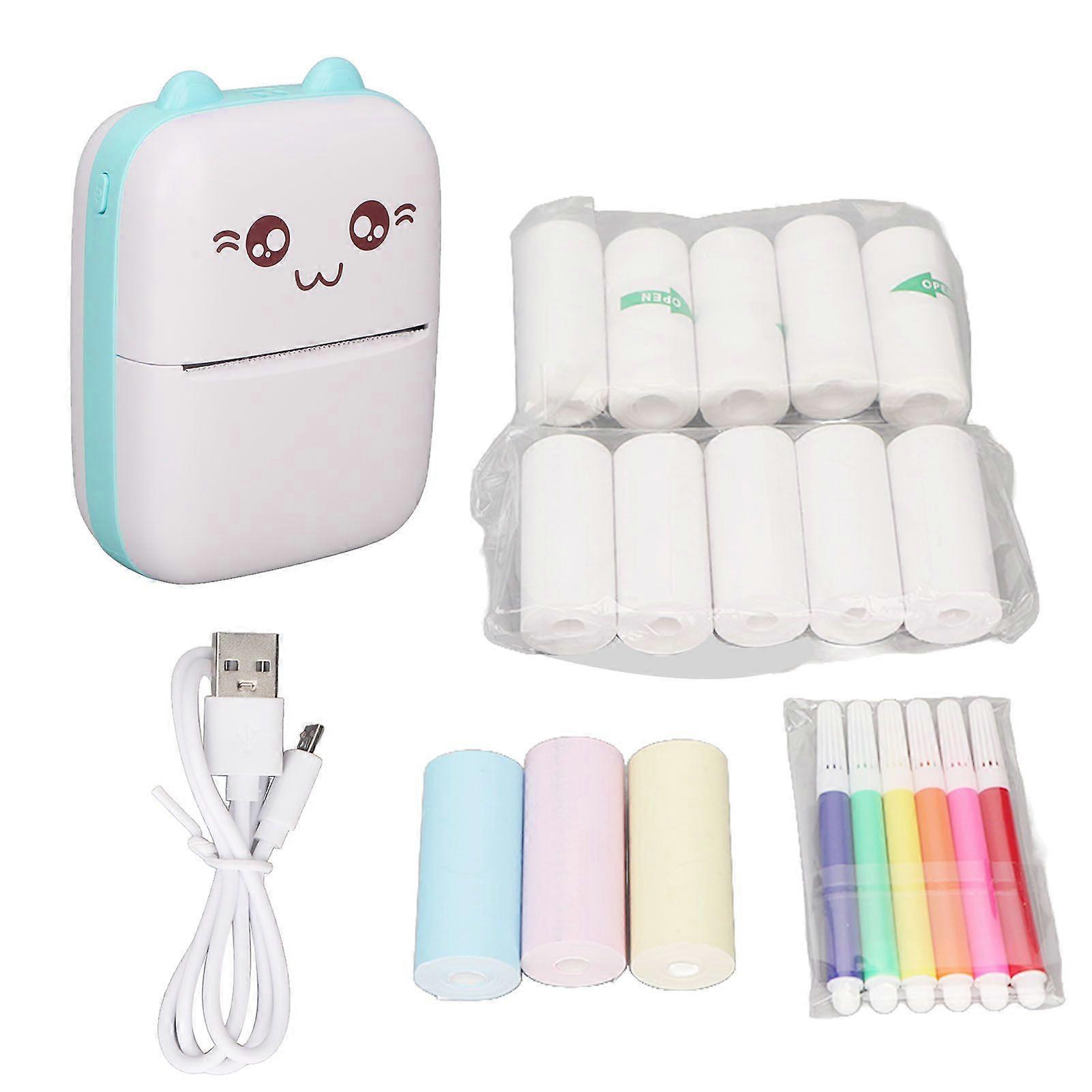 2025 Latest Model  Mini Printer Portable Pocket Mini Wireless Self Adhesive