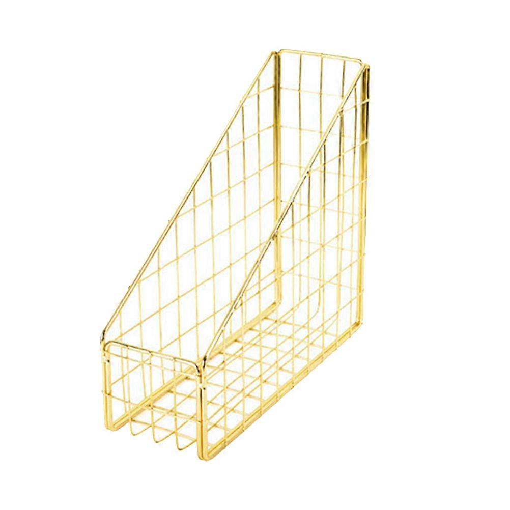 Stylish Nordic Wrought Iron Desktop Organizer for Office – Document Storage Rack and Letter Holder for Home and Office Use